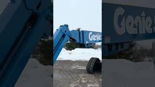 Used #genie  S-65 Trax Diesel #boomlift  w/ New Paint - Available Now at Stack Equipment