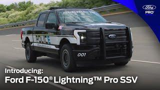 Introducing the 2023 Ford F-150® Lightning™ Pro SSV | Ford Pro