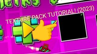 How to Install a Geometry Dash texture pack! (2023 TUTORIAL)