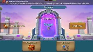 VERGEWAY CHAPTER 6 STAGE 9 | LORDS MOBILE