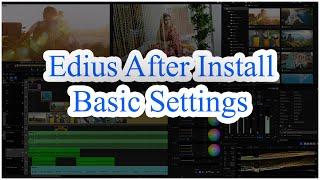 Edius 8 After Instal Basic Setings Bangla Tutorial | Asha Digital Studio