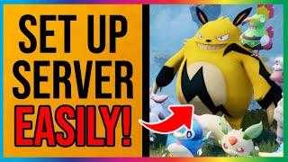 Palworld How to Set Up Dedicated Server (32 PLAYERS FREE LOBBY!)