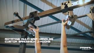 Primal Strength Stealth Half Rack - FitnessInn