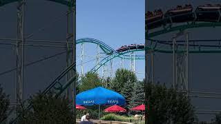 Classic Old School Roller Coaster | Corkscrew, Michigan’s Adventure