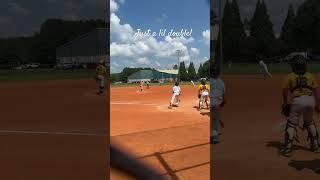 Just a lil hit #god #baseballszn #baseball