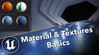 Unreal Engine 5 Beginner Tutorial Part 7: Materials & Textures Basics