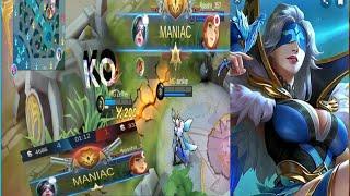 EARLY MANIAC RANK PHARSA GAMEPLAY( 1 MINUTE MANIAC) #PHARSA MANIAC #ML # MANIAC # 1 MINUTE