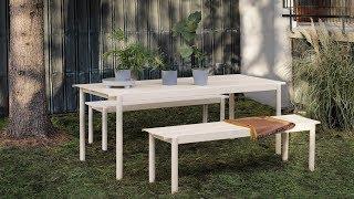 Muuto's Linear Steel outdoor furniture | FinnishDesignShop.com