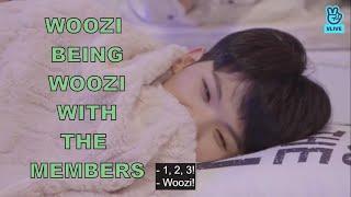 Woozi Being Woozi With The Members (SEVENTEEN)