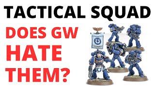 Space Marine Tactical Squad in Warhammer 40K 10th Edition - Neglected by GW?