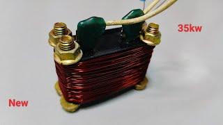 How to turn Super Capacitor into 210v free energy generator at home