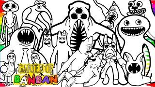 Garten Of BANBAN 8 Coloring Page / How to Color the BANBAN FAMILY