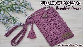 How to Crochet Cross Body Bag/Cell phone Case