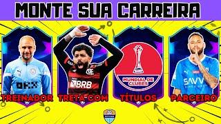 ESCOLHA A CARTINHA E MONTE SUA CARREIRA quiz de futebol fut tv quiz