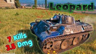 VK 16.02 Leopard - 7 Frags 3.5K Damage, Master by player iFacePalm