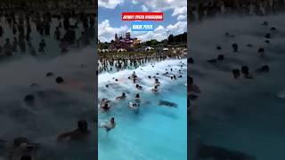 "Biggest Wavepool at Mount Opera  Waterpark Hyderabad" #waterpark #mountopera #wonderla #hyderabad