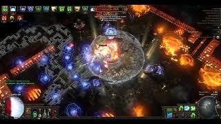 Path of Exile Managuardian HoA Tank  Phoenix Explosion