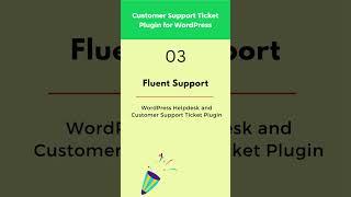 Customer Support Ticket Plugin for WordPress #supportticket #wordpressplugin #wordpress