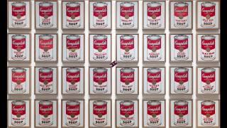 Andy Warhol Inspired Soup Can Artwork