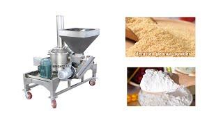 Industrial Food Grinders Defatted Peanut Milling Machine Pulverizer Mill