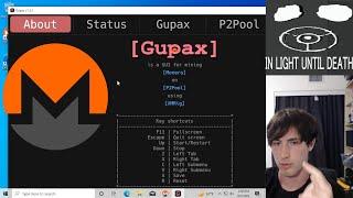 Easiest Way to Mine Monero (p2pool, gupax, xmrig)