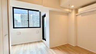 Micro Apartment in Tokyo with a Tiny Balcony🪴 - 26.2sqm / 282.5sqft(Ep 82)