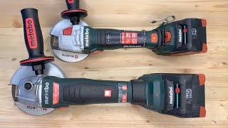 Ушм Metabo WVB 18 LT BL / WB 18 LTX BL - сравнение