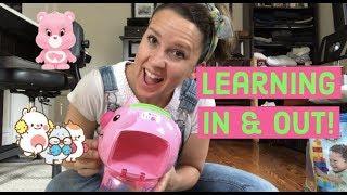 Teaching Toddlers In and Out Through Play & Song -Toddler toys for learning! Toddler Toy Videos