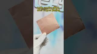 Copper plating process for aluminum foils
