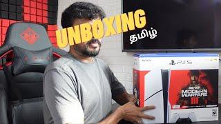 PS5 Slim Unboxing & Setup - Tamil