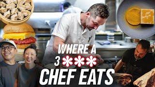 12hrs In Chicago - A 3 Michelin Star Chef Shows Us his best steakhouse, local gems & fave desserts