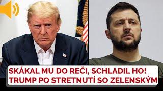 Trump uzemnil Zelenského počas rokovaní! SKÁKAL do reči a rýchlo to oľutoval