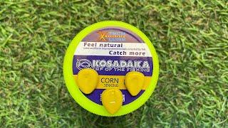 Обзор силиконовой насадки Kosadaka Кукуруза тонущая по заказу Fmagazin