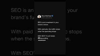 Invest in SEO
