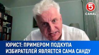 Юрист: “Примером коррупции избирателей является сама Cанду”