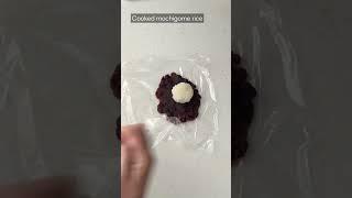 Ohagi Sweet Rice Ball Recipe #shorts