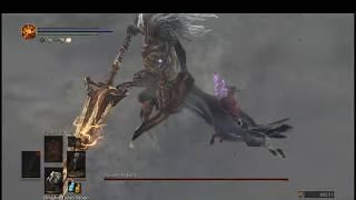 Dark Souls 3 Oneshot Boss Challenge The Nameless King vs The Mad King in 3 (old video)