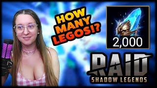  2000 SHARDS ~ 1 ACCOUNT  RAID: Shadow Legends  Test Server