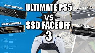 PS5 SSD Faceoff III - GAMMIX S70 vs Aorus 7000s vs Corsair MP600 vs MSI SPATIUM