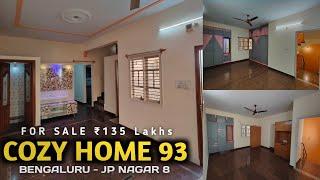 Cozy Home 93 | East Facing 20x30 3BHK Triplex For Sale JPN8 BDA