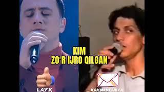 KIM CHIROYLI IJRO QILGAN//JAHONGIR OTAJONOV VS JAVLON SAPAYEV// X FACTOR OʻZBEKISTAN