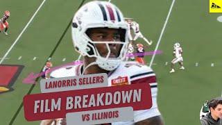 South Carolina Football: LaNorris Sellers' Best Throws vs Illinois & Reaction