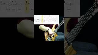 creep by radiohead, bassline