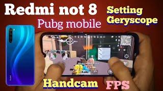 Redmi not 8 test game pubg mobile handcam New update 2022