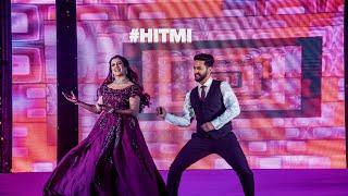 Akhiyon se goli maare Bride And Groom Perfomances | Hitesh + Urmi | #hitmi