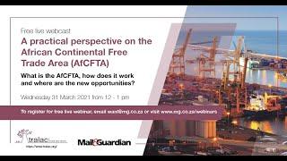 A practical perspective on the African Continental Free Trade Area (AfCFTA)