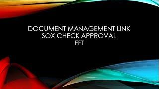 Webinar March 2023 0 Document Management, Check Approval & EFT