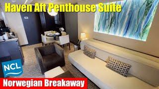 NCL Breakaway | Haven Aft-Facing Penthouse Suite | Tour & Review | Norwegian Cruise Lines