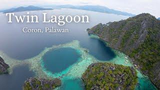 One of the most beautiful islands in the world | Twin Lagoon Coron, Palawan | DJI Avata 4k