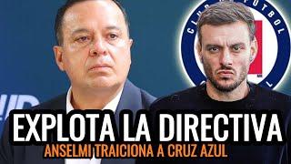 DIRECTIVA EXPLOTA. MARTIN ANSELMI se va de CRUZ AZUL al PORTO